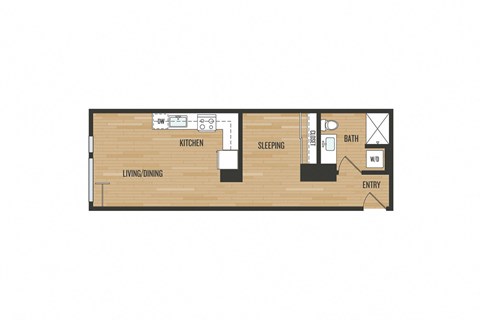 Urban U6 Floor Plan – Aura Burnside